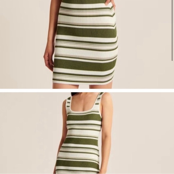 Abercrombie & Fitch Reversible Knit Mini Dress Size Medium Tall - Picture 8 of 8